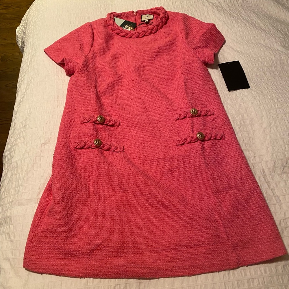 TUCKERNUCK Pink Jackie Dress, Size Large, NWT